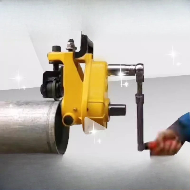 Manual multi-function rolling grooving machine Dual-purpose manual grooving machine 1 inch to 6 inch fire pipe manual tool