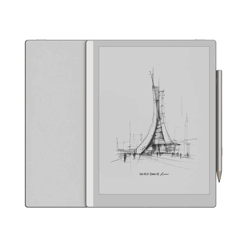 Onyx BOOX Ebook Reader Go 10.3(Gen II) /Go 10.3(Gen II) Lumi, 4 + 64GB, Suporte MicroSD Card 2T Max, E-Reader, Kaleido 3