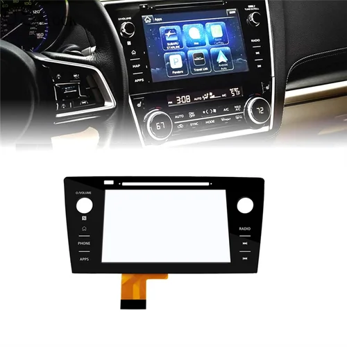 Imagen 1 del producto Reemplazo del digitalizador de pantalla táctil para Subaru Legacy Outback 2018 2019 Radio de coche 86471-AL65A 86471-AL68A