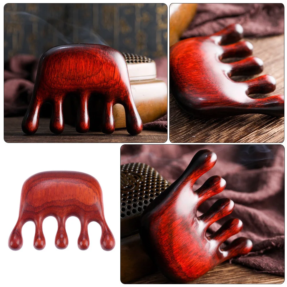 

Wooden For Handheld Scalp Massage Supply Acupuncture Massager Massager Acupoint Relief Tool Portable Home Massage Supply