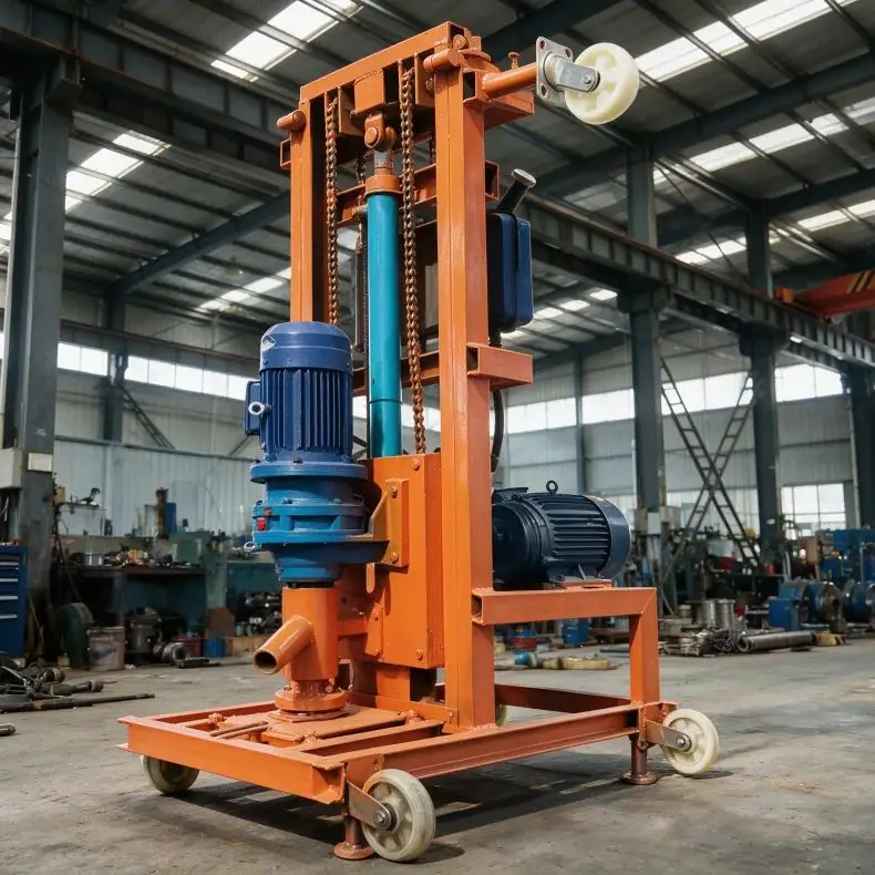 Customized Handheld Portable Mini Light Hydraulic Household 100M Stable Efficient Stock Available Water Well Drilling Rig