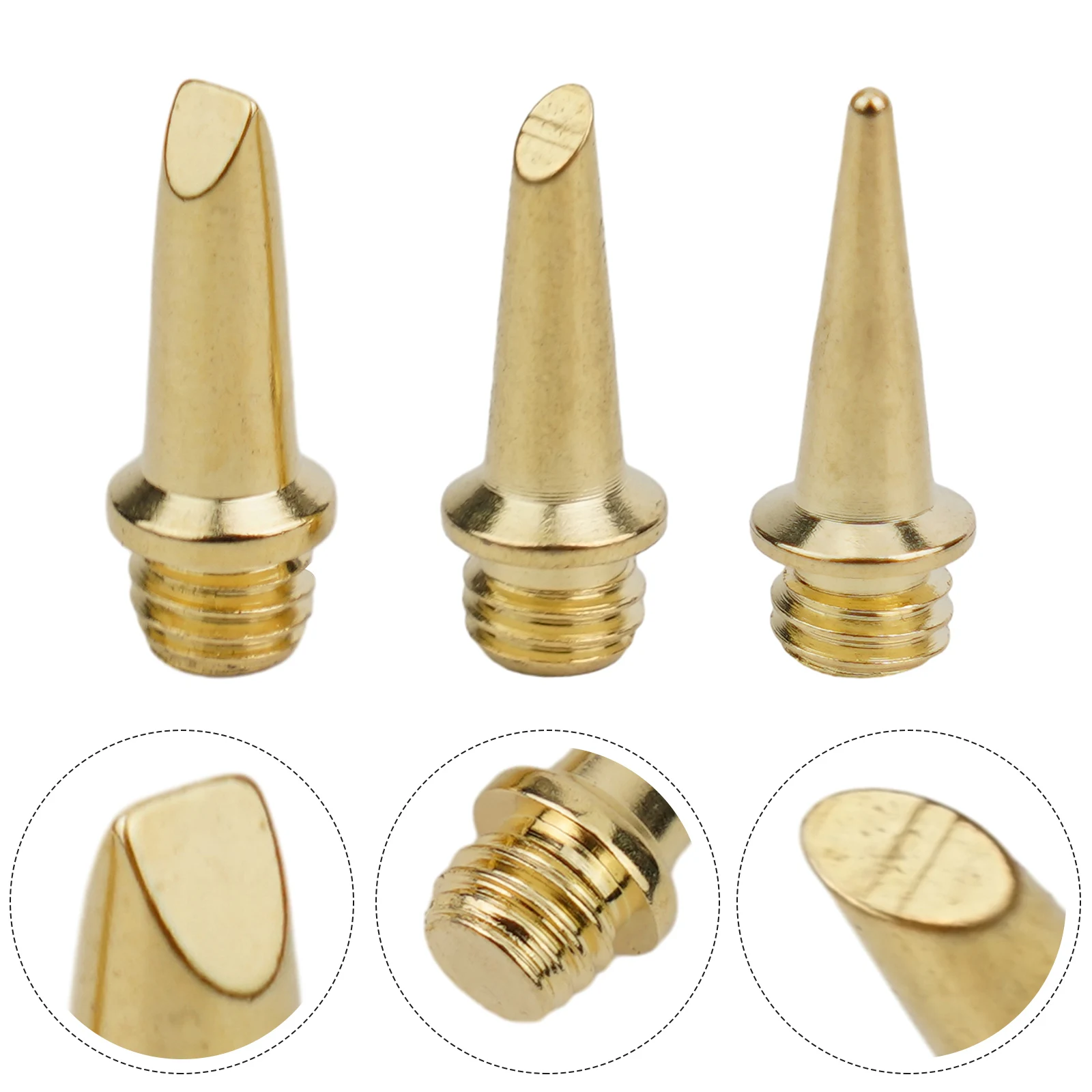 

3pcs HS-1115K Gas Soldering Iron Tip Head Welding Kit Torch Pen Tool Soldering Tools Soldering Tip Replaceable Tool