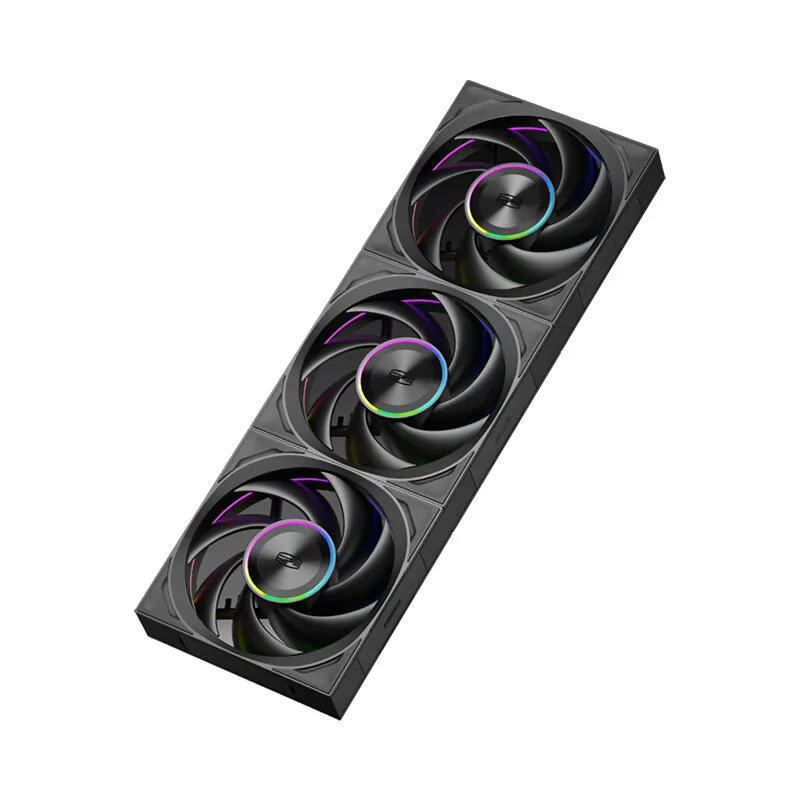 12cm Cooling fan silent CPU  12cm splicing fan for Computer Case