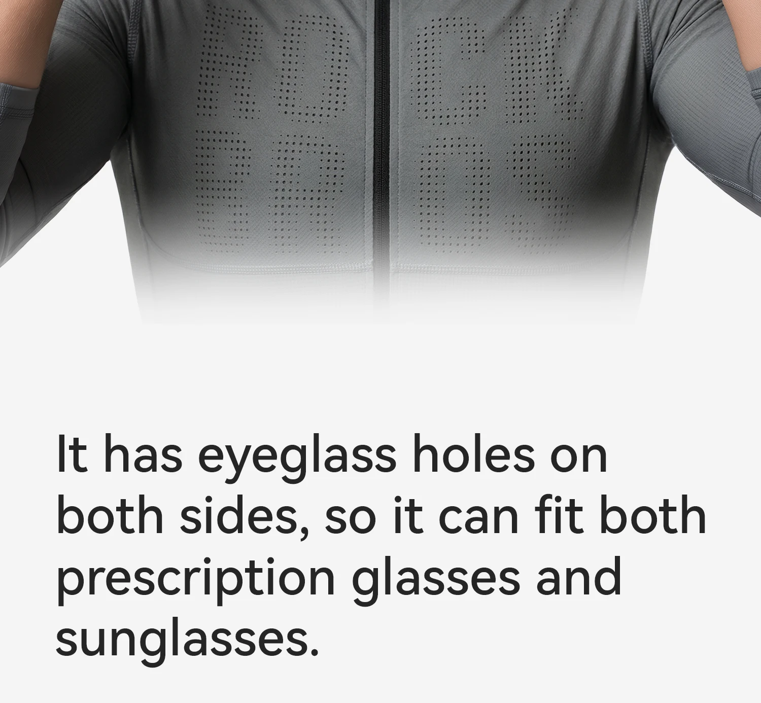 ROCKBROS Herren Eisseide Sonnenschutz Fahrrad-Vollgesichtsmaske Sommer Outdoor Winddichte Fahrrad-Motorradhelm-Kappe Hut Maske – Detail 16