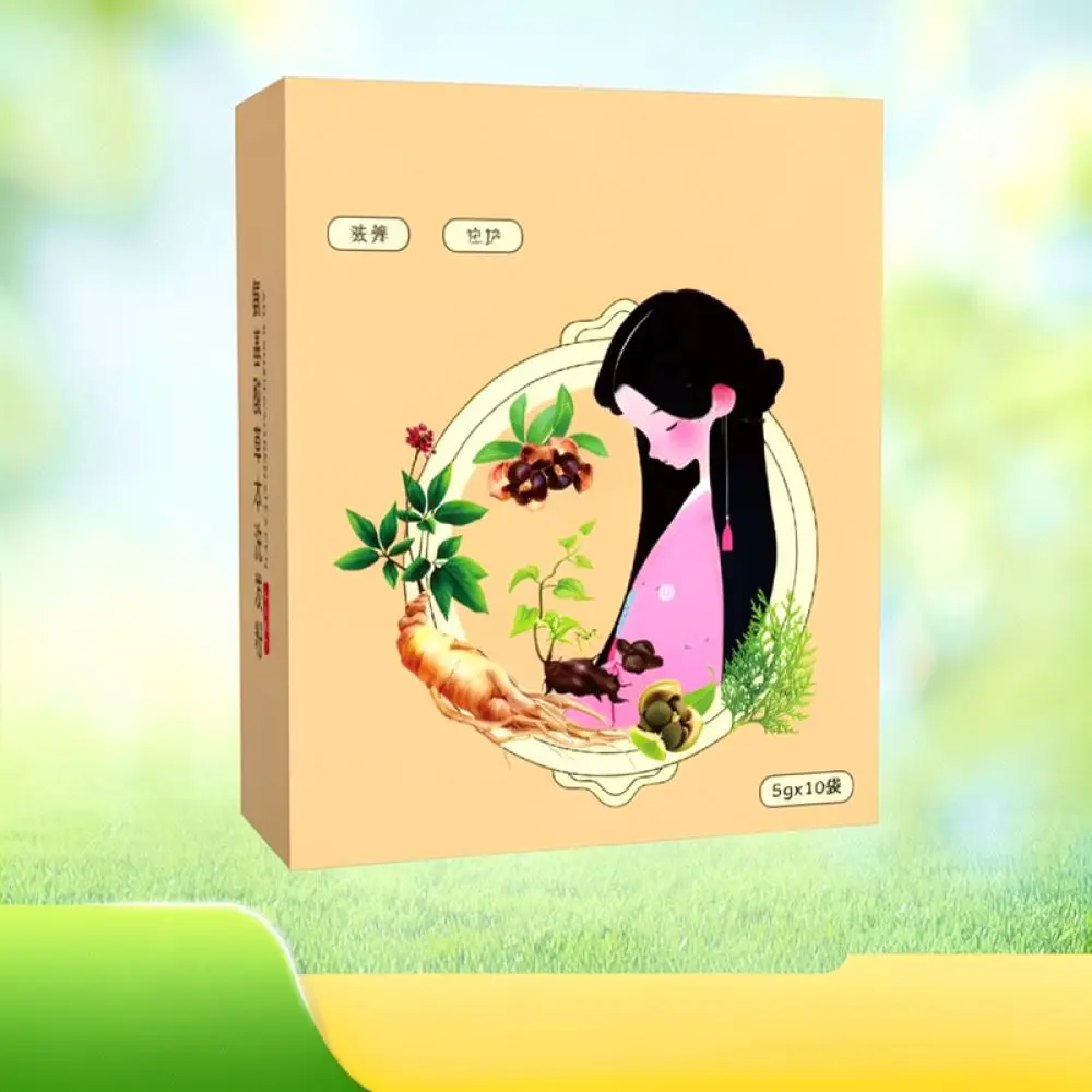Natural Amino Acid Herbal Hair Powder Cleansing Shampoo Botanical Scalp Therapy Rich Foam Care For Gentle Effective Hair Wash