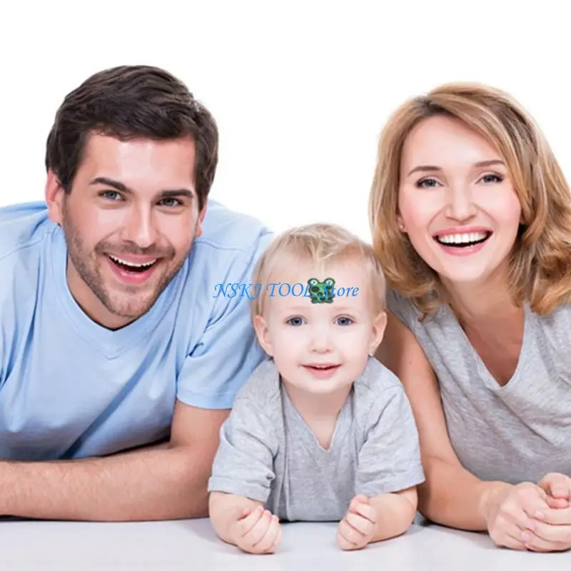 L8RC Mini termômetro desenho animado da testa infantil testa para leite corporal