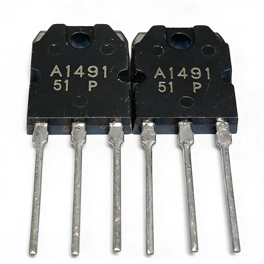 5piece A1491 C3855 2SA1491 2SC3855 TO-3P