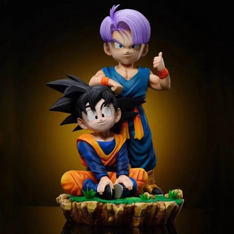 

23.5cm Dragon Ball Anime Figures Child Goten And Trunks Action Figure Statue Model Doll Collection Toys Gifts