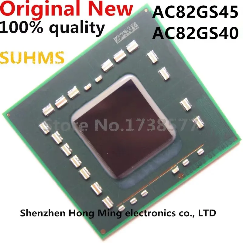 100% AC82GS45ใหม่ SLB92 BGA