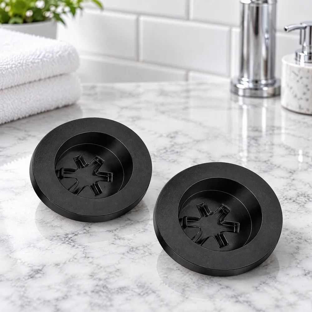 6Pcs Black Rubber Pressure Relief Valve Seals Compatible With For Triton Electric Showers For T80 Enrich Aspirante DIY Repair