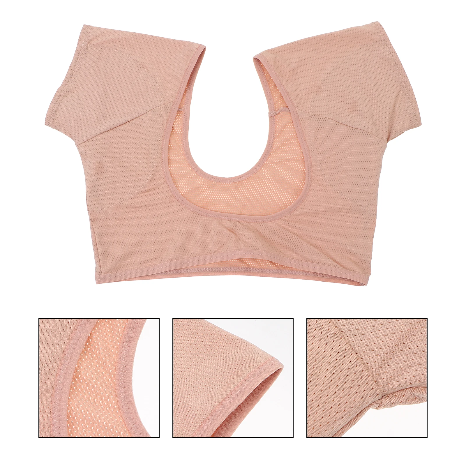 

1pc Underarm Vest Women Girls Armpit Sweat Absorbent Quick Underarm Sweat Pads Vest Dry Cotton Summer Clothing Accessories