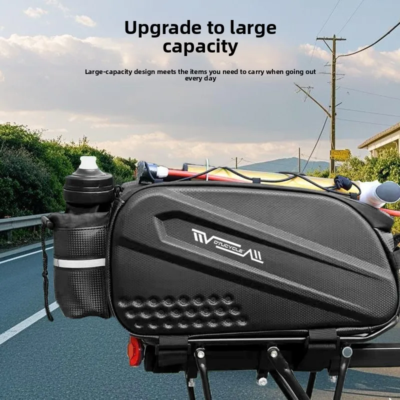 Велосипедные сумки большой вместимости Складная сумка на заднее сиденье Велосипедная задняя корзина Водонепроницаемая сумка на багажник Сиденье седла Сумка для переноски велосипеда