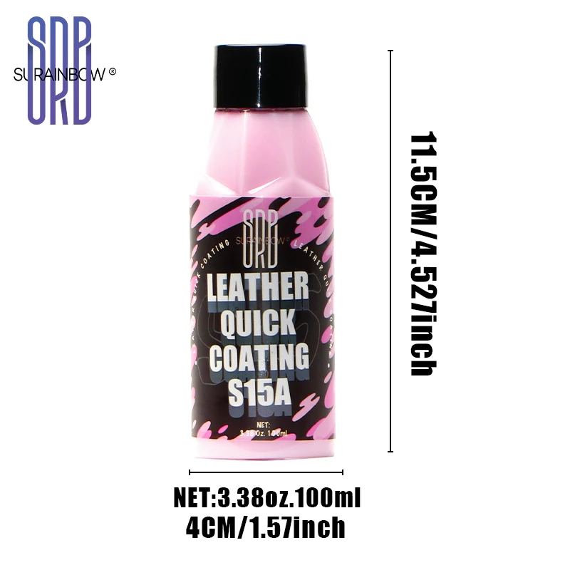 Leather Ceramic Coating - Premium Leather Coating for Car Interior, Furniture, Shoes and Apparel, for All Leather Colours,100 ml view 3