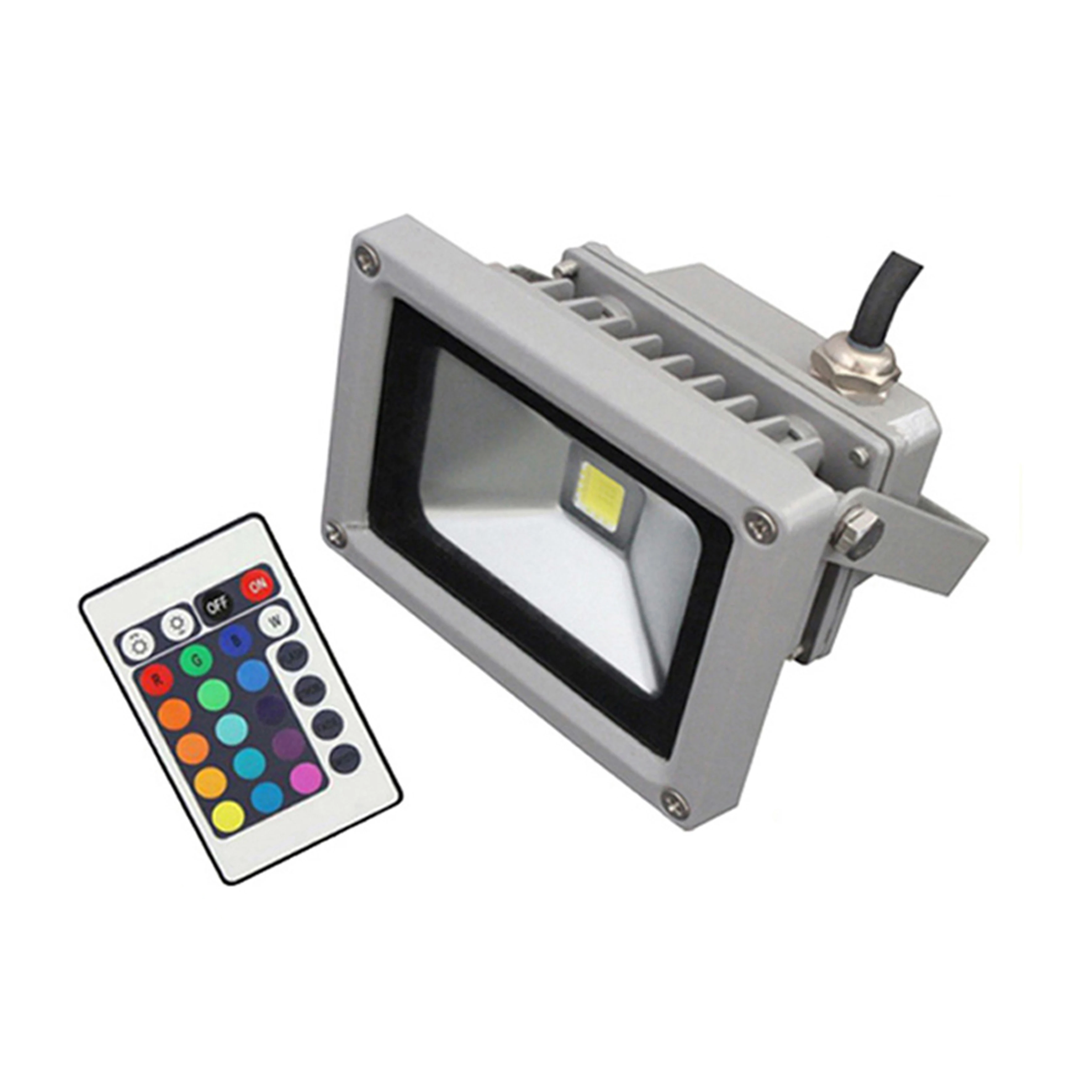 20W Remote RGB LED Floodlight Flood Light Changeable Color Change Spotlight Bulb 3 Years Warranty IP65 Waterproof