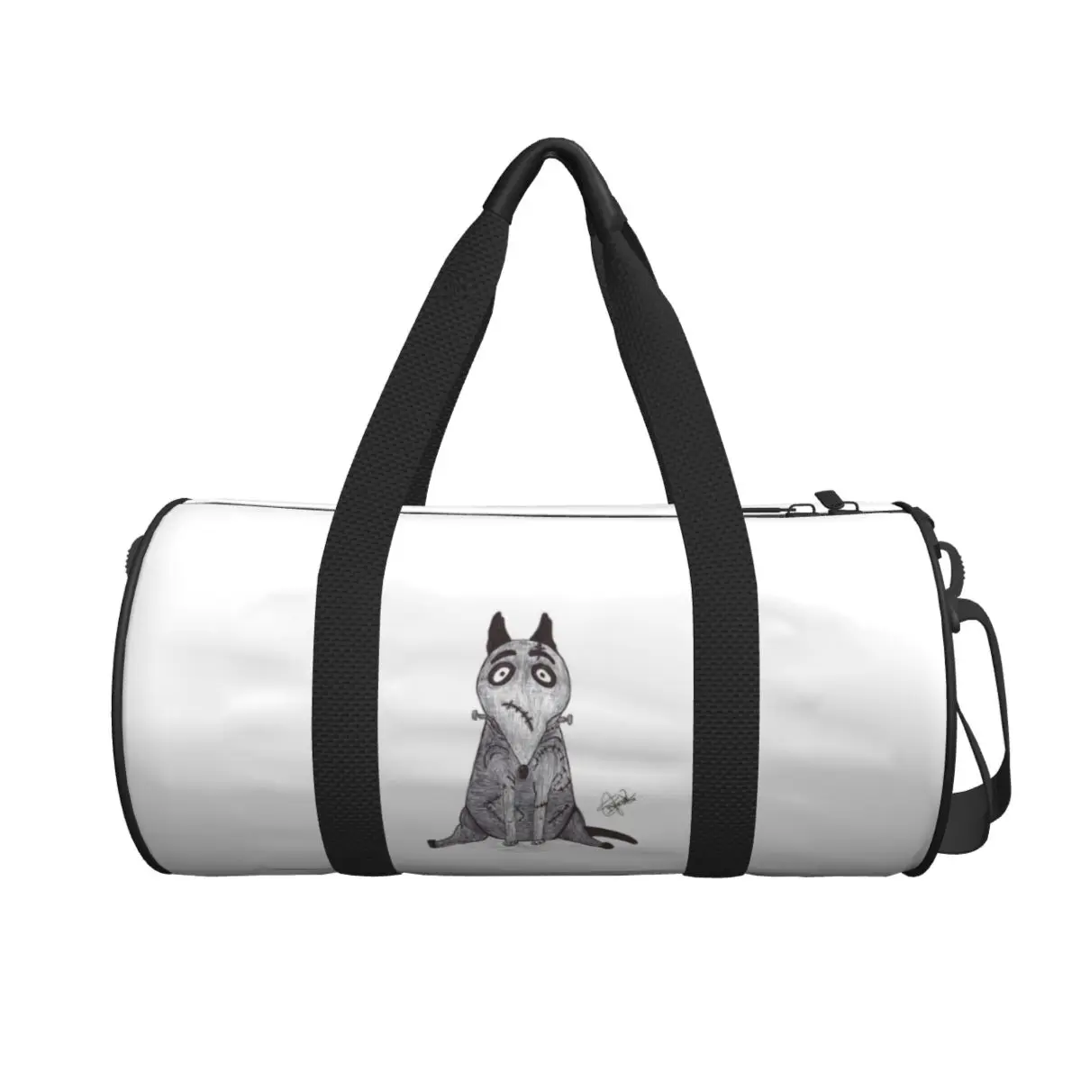 Sparky Dog Frankenweenie Large Duffle Gym Bag Waterproof Duffle Travel Bags Handbags Fitness bag
