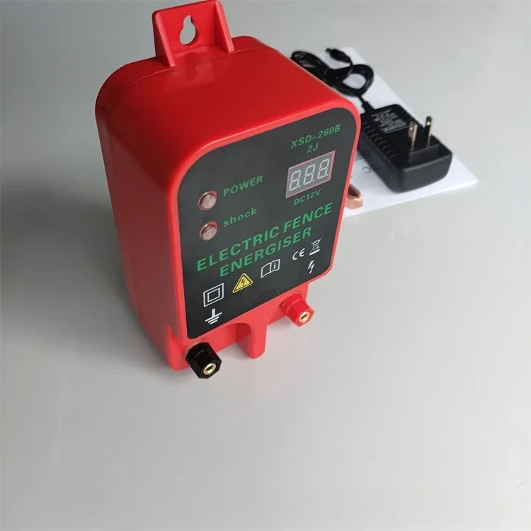 سياج كهربائي للمزرعة، سياج إلكتروني، مضيف سياج إلكتروني XSD-260B 5 كم/10 كم