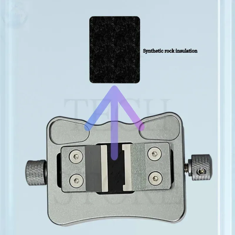 Accesorio Universal para quitar pegamento BGA IC, soporte PCB de doble rodamiento, plantilla de placa base SIKO TE-186 para teléfono, Chip IC, soporte de reparación de CPU