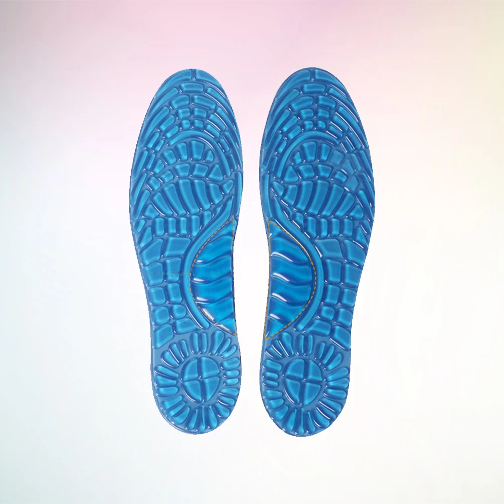 

Thickened Shock Absorption Insoles For Foot Pain Relief Arch Support Sports Massage Foot Care Insoles Size L 41-45