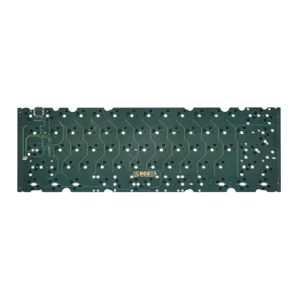 Keebox BOX60 Mechaniczna Klawiatura DIY PCB Hot Swappable Do Płytki Dziewczęcej GH60 Ai03 Fly FR4 CEM3 PCB Obsługa QMK VIA — zdjęcie produktu 7