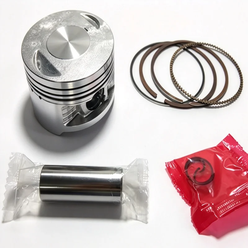 Suitable for YAMAHA FZ 16 Motorcycle Engine Cylinder Piston FZ16 Piston Ring Standard Size STD 58mm Cylinder Diameter Pin 15mm