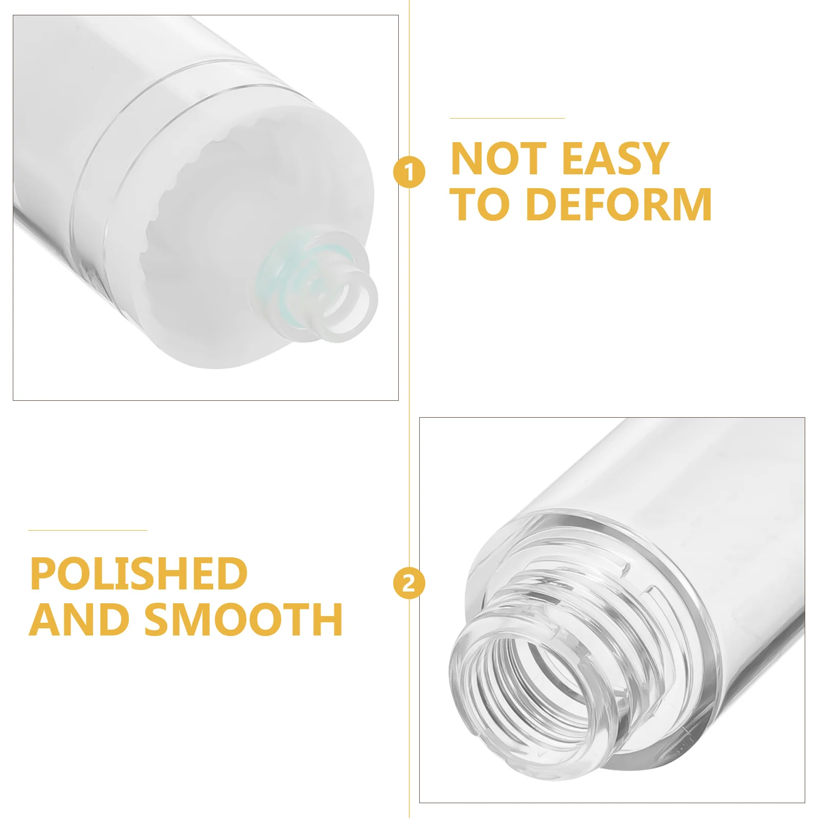 

10Pcs Eye Cream Airless Pump Bottles Vacuum Design Portable Travel Size Empty Skin Care Dispensers Skin Care Containers