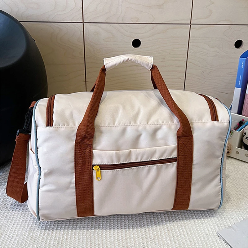 Bolso de viaje a la moda para mujer, bolso de mano de gran capacidad, bolso Oxford impermeable para mujer, mochila escolar multifuncional, bolsas de lona