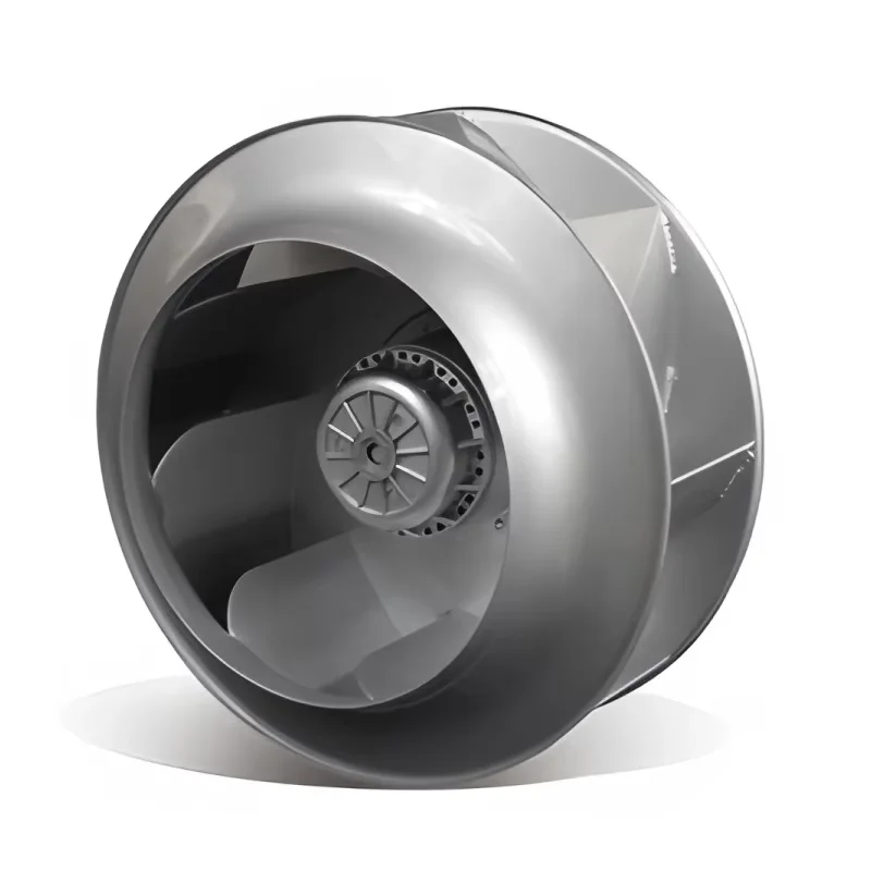 High Efficiency Backward Curved Impeller 5052 Aluminum Alloy Customizable Backward Centrifugal Fan Diameter 280mm, Height 137mm