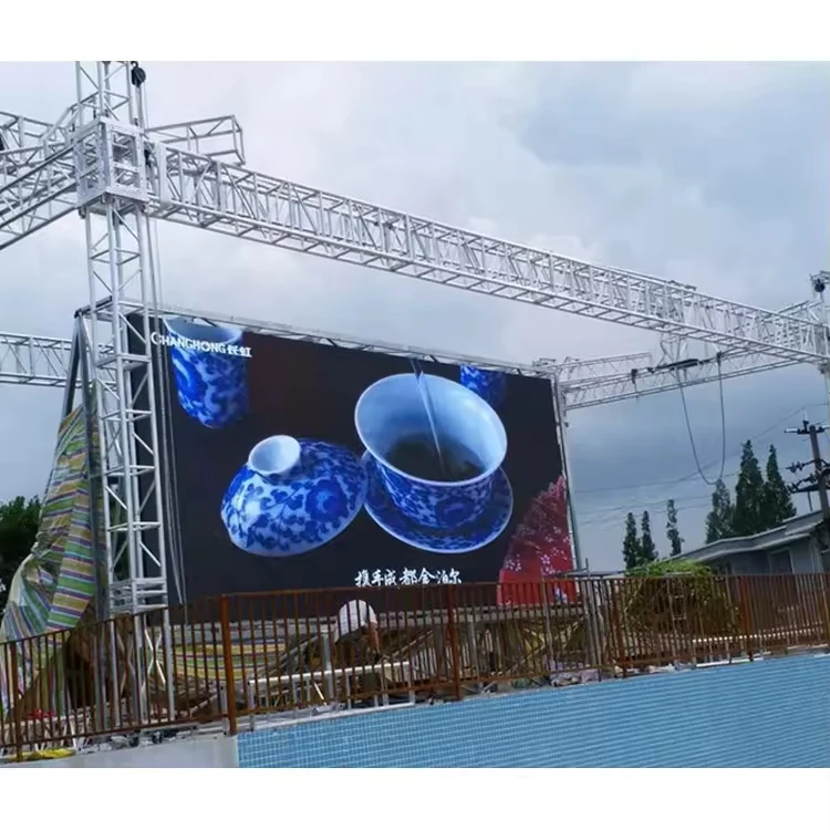 P2.6 P3.91 Turnkey Led Video Wall System Package Indoor Curved Rental Display Exhibition Booth Stage Screen Panel