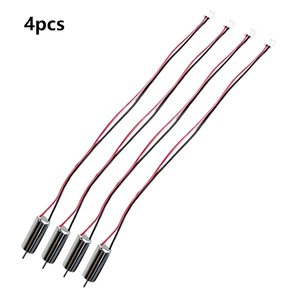 4pcs Mini 716 Model Airplane Hollow Cup Motor 7mm*16mm Wire Length 130mm High Speed Coreless Motor Model 1.25 terminal Cable 3V