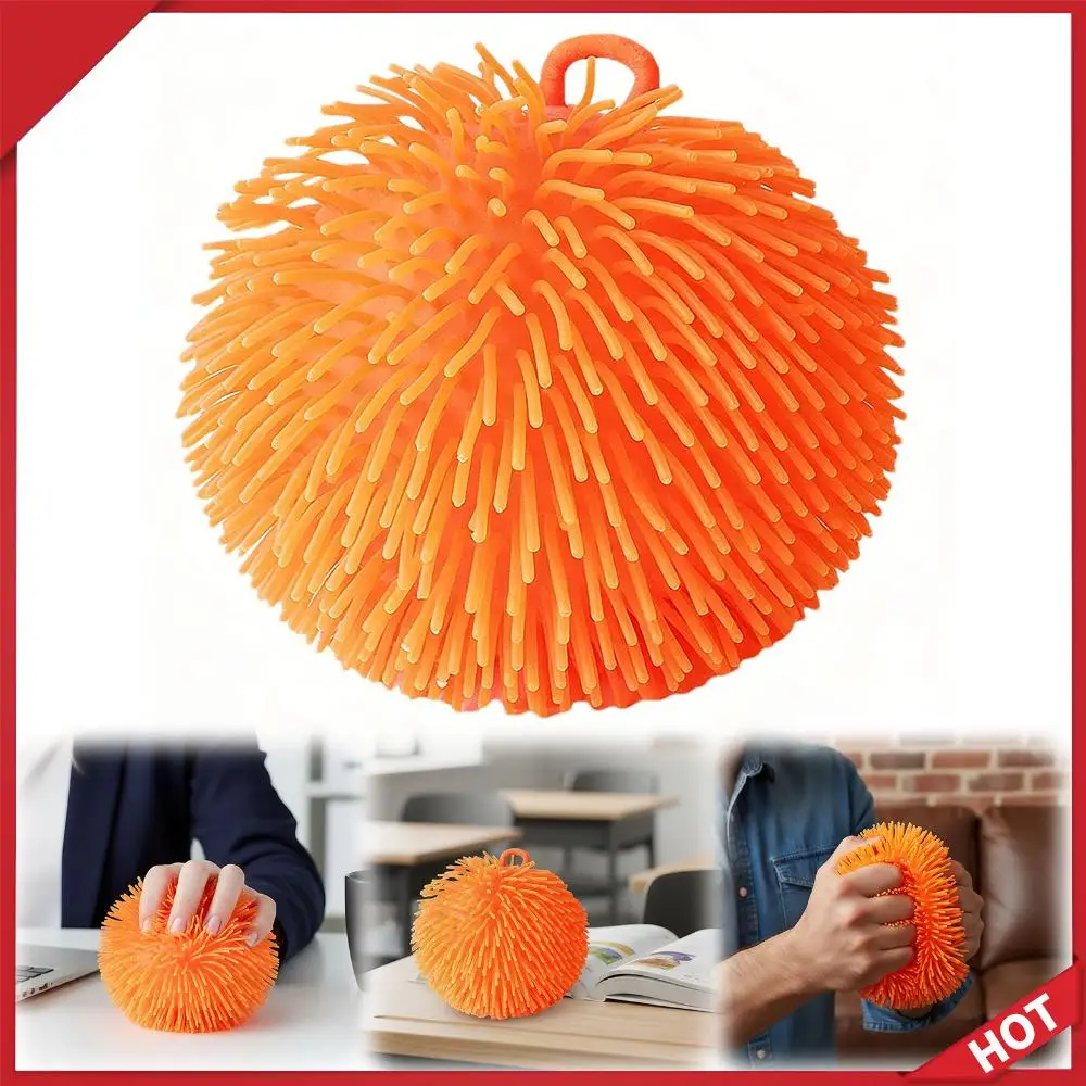 

Эластичный сенсорный мяч со светом, мягкие шипованные мячи 17 см/6,69 дюйма для мальчиков и девочек, веселые призы для класса, сувениры для вечеринок