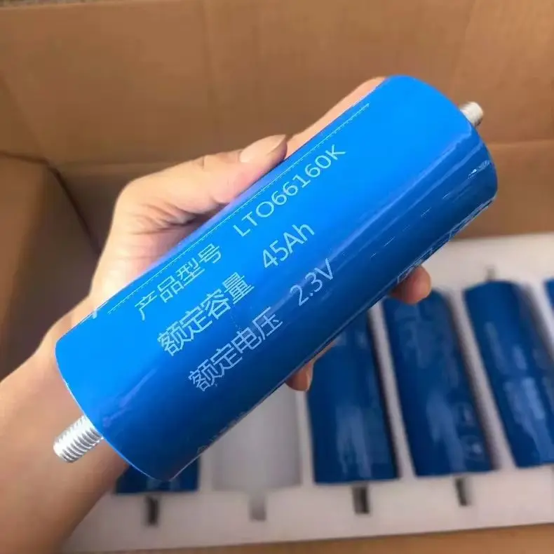6/36pcs Yinlong 2.3v 45ah LTO66160 Lithium Titanate Battery 10C DIY 12V 24V 48V Solar Storage RV Car Audio Rechargeable Battery