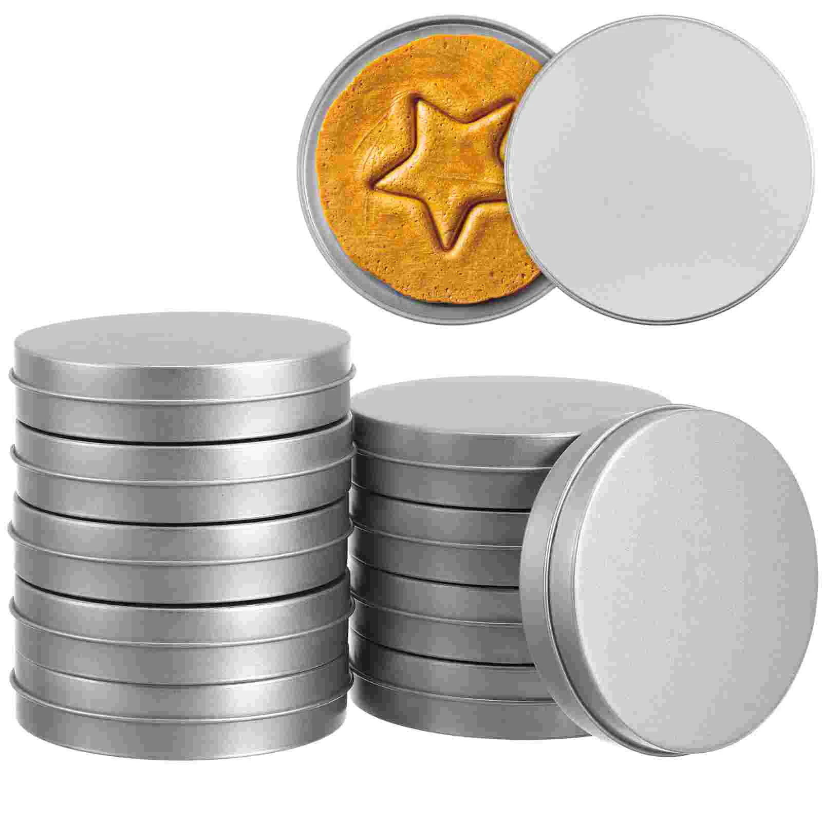 

10 Pcs Candy Storage Box Sealed Cases Boxes Artwork Products Snack Portable Toothpastes Biscuit Containers Enamel Holders