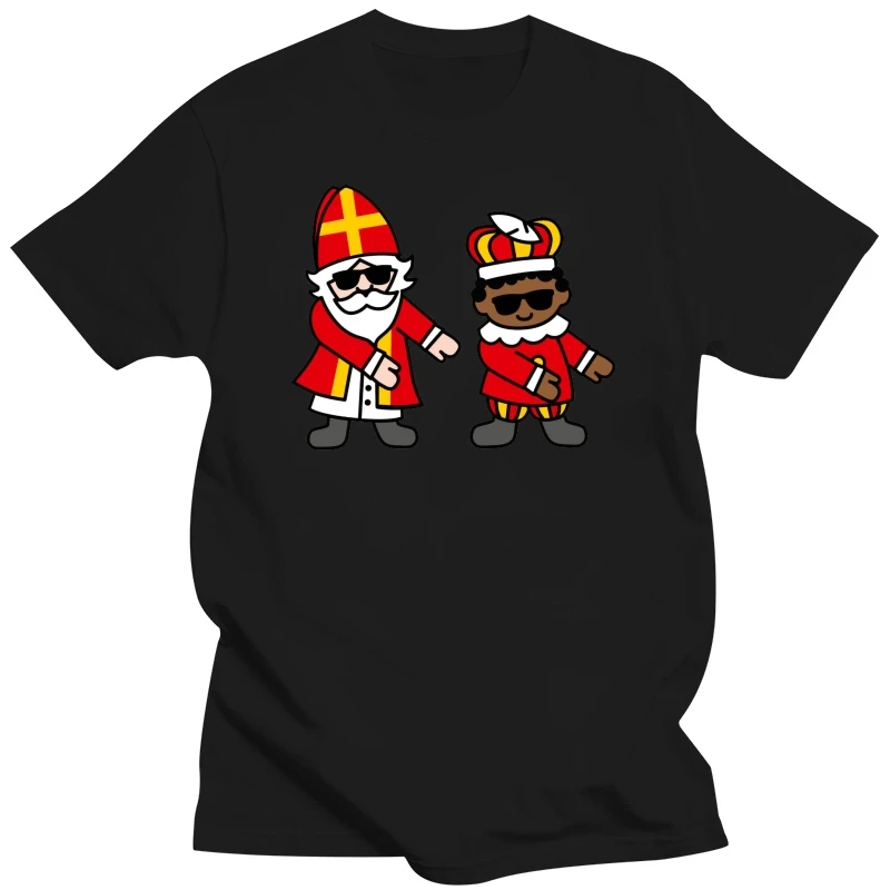 Men t-shirt Sinterklaas Zwarte Piet Floss Dance Flossing Sint tshirt Women t shirt