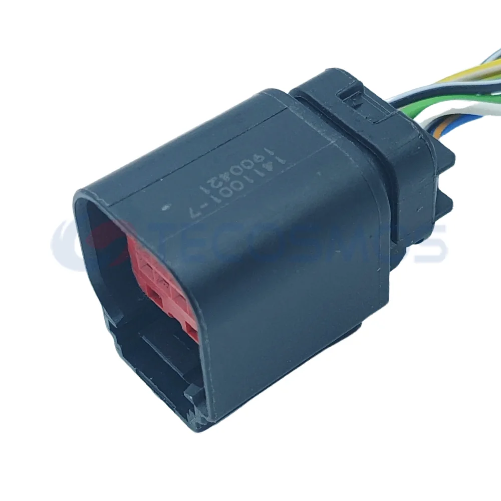 8 Pin Auto waterproof Connector Parking Sensor ACC Module Air Flow Meter Wire harness plug 1411001-1 For Ford Carnival Sharpe