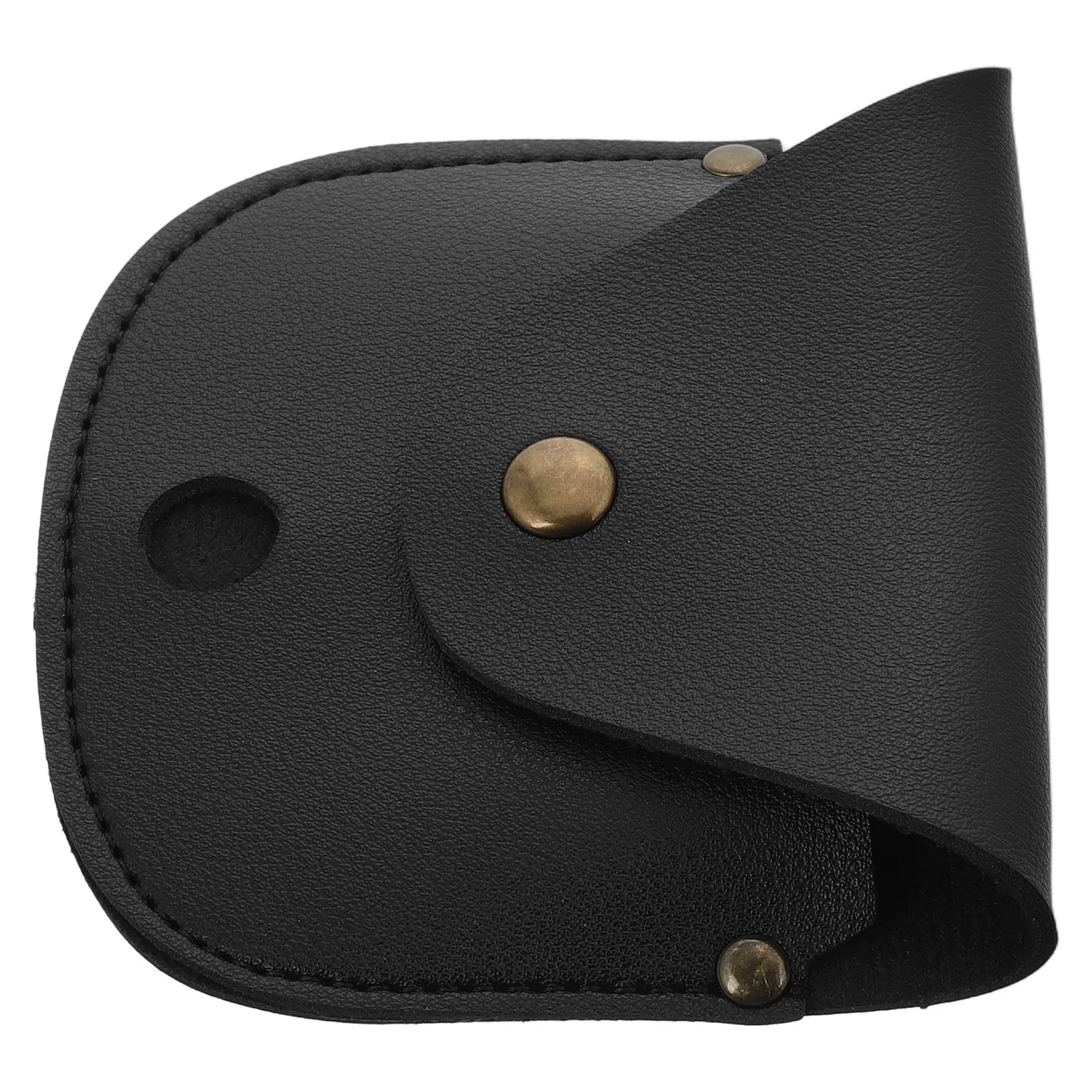 Vintage Pocket Watch Carrier PU Holder Waist Storage Pouch Scratch Resistant Travel Case for Men Women