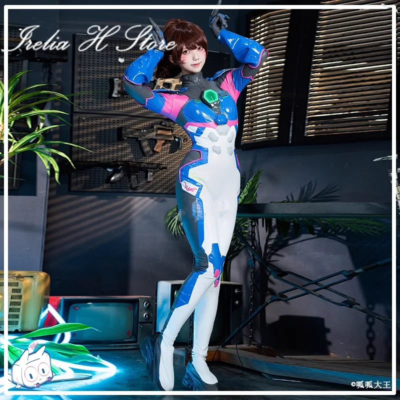 Irelia H DVA Cosplay Costume for women dvaSong Hana jumpsuit Anime game costume