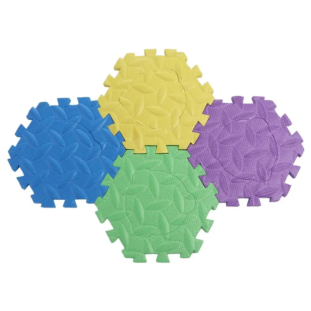 Anti Slip Pet Voice Recording Button Puzzle Pad Colorful Dedicated Dogs Training Communication Eva Mat Waterproof Durable