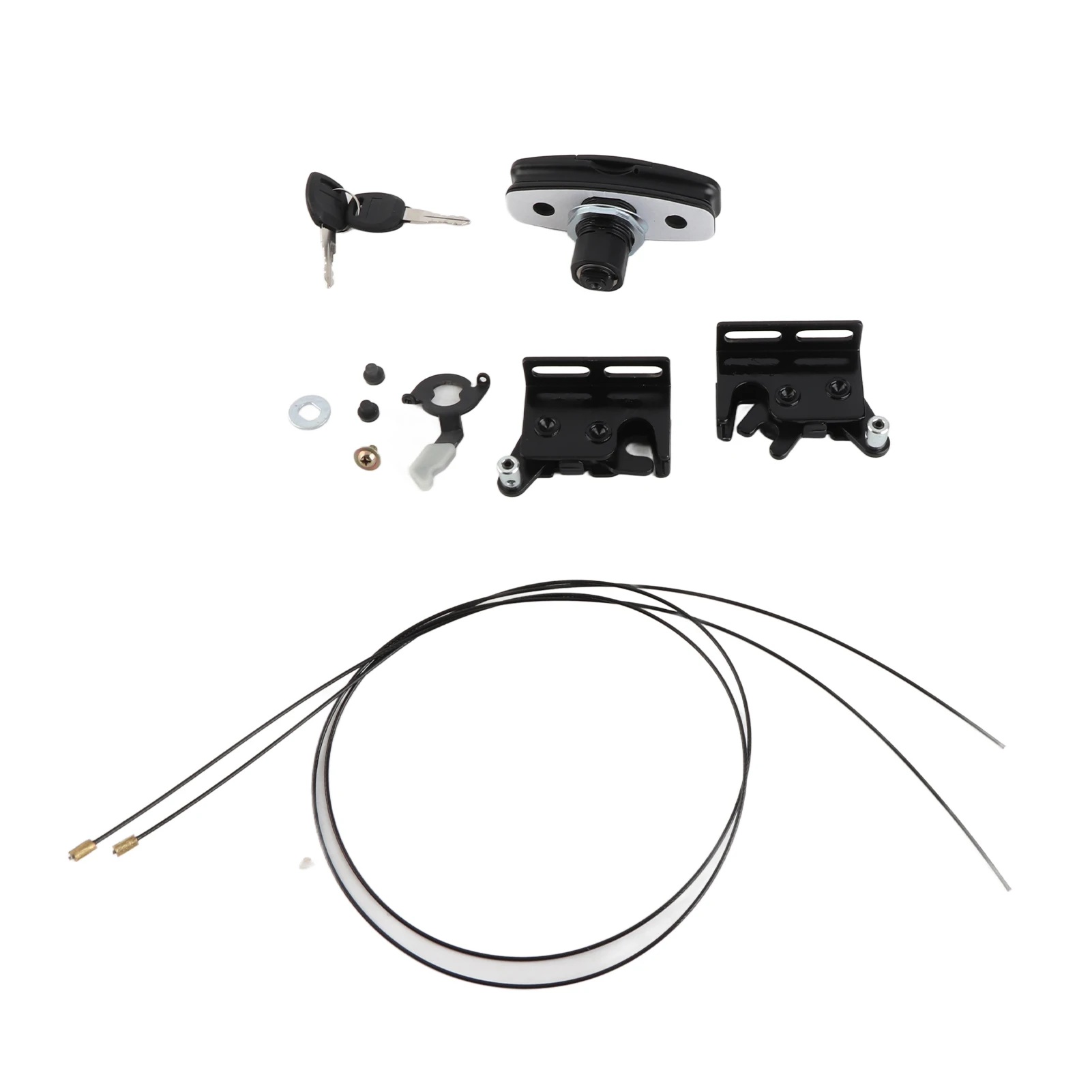 

Truck Handle Kit 113436 100XQ Handle Latches Kit Manual Unlocking with 2 Keys for Leer 100XQ 100XL 100XR TSC700