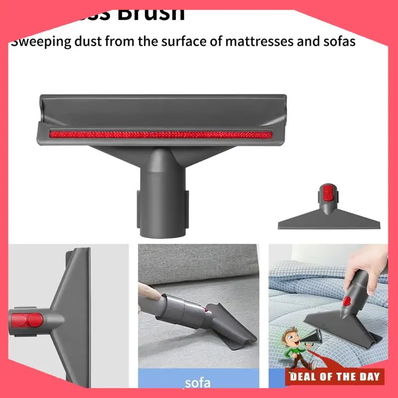 24-Hour Delivery Mattress Brush Crevice Brush Pet Brush Flexible Hose Replacement For Dyson V7 V8 V10 V11 V15 Vacuum Cleaner Acc