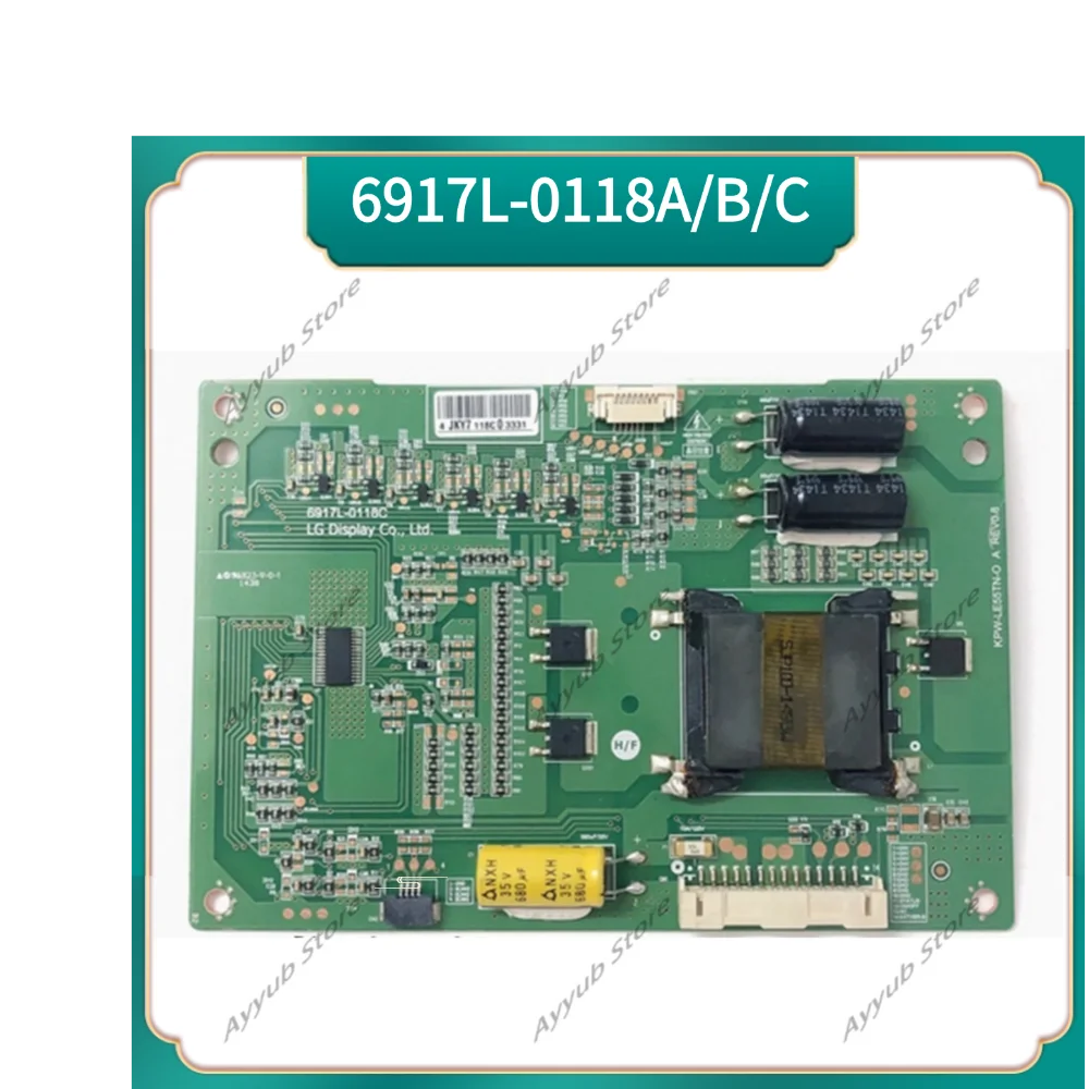 

Original Constant Current Plate 6917L-0118C KPW-LE55TN-O A REV0.8 for 55" TV Screen LC550EUN (SF)(F1) 6917L-0118A = 6917L-0118B