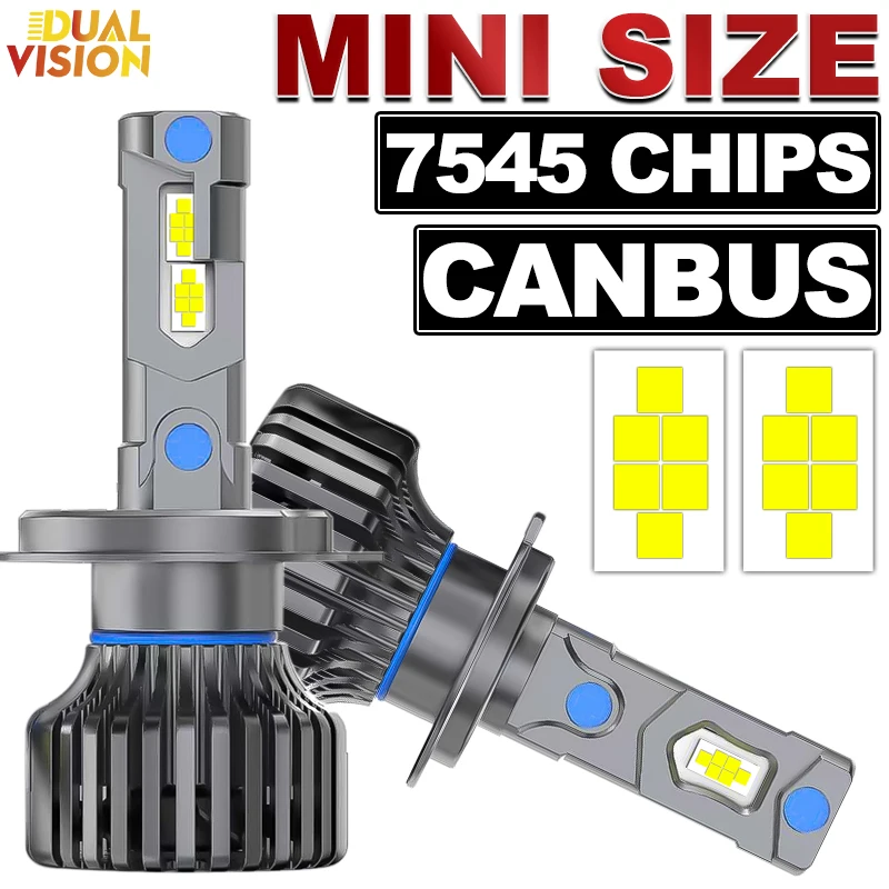 

Dualvision H7 H11 Led Canbus Car Headlight Bulbs H4 H1 Led Lamps H8 H9 HB3 9005 HB4 9006 9012 Hir2 LED 6000K Fog Lights 12V 24V