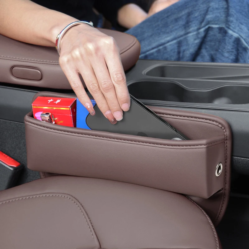 

Upgrage Car Seat Side Gap Filler Storage Box For BMW E81 E87 F20 E90 F30 G20 E36 E46 E92 E91 F31 E60 F10 E61 F48 F25 E83 E53 E70