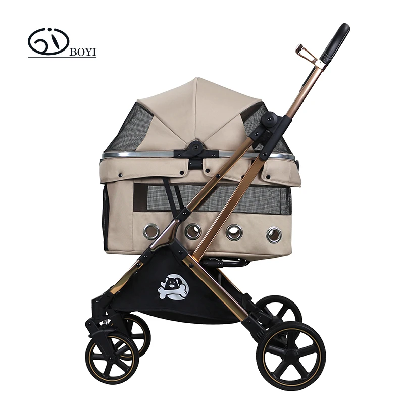 

Factory Direct Small Portable Pet Stroller with Foldable Car Travel Carrier for Cats and Houses