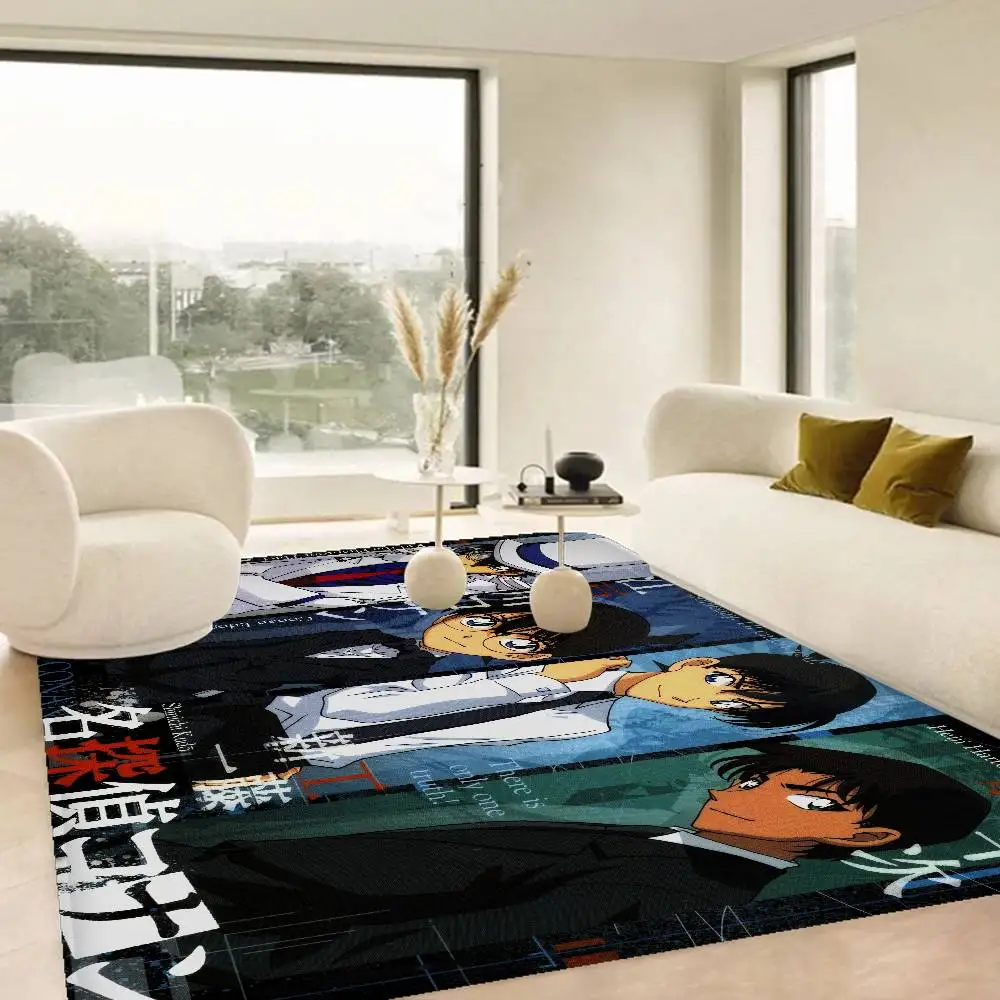 Anime C-detective-ConanS Bathroom Mat Kids Room Bedroom Decoration Balcony Anti-Slip Doormat Living Room Welcome Rug