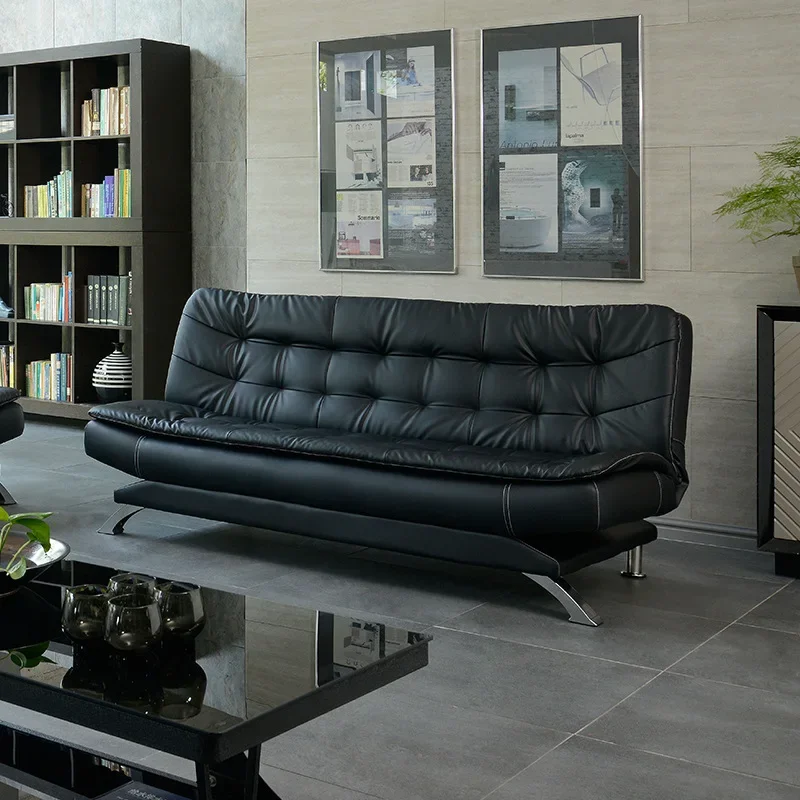 

Simple and modern office sofa business reception three-person sofa meeting guests to discuss coffee table combination wholesale