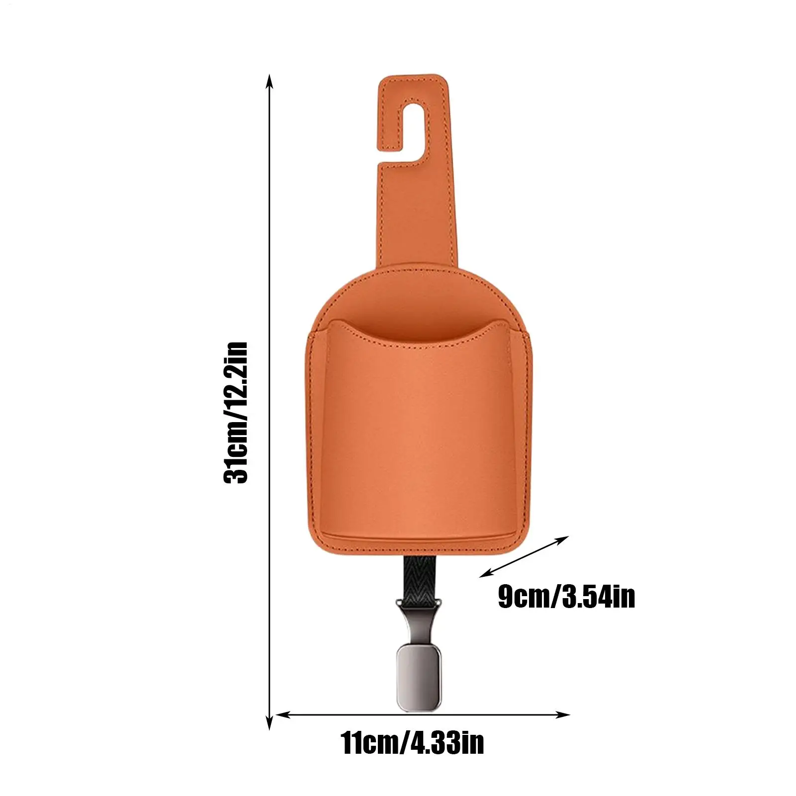 سيارة المقعد الخلفي حامل الكأس متعددة الوظائف السيارات رف شرب زجاجة ماء تخزين حامل للسفر شاحنة الهواتف المحمولة الداخلية #6