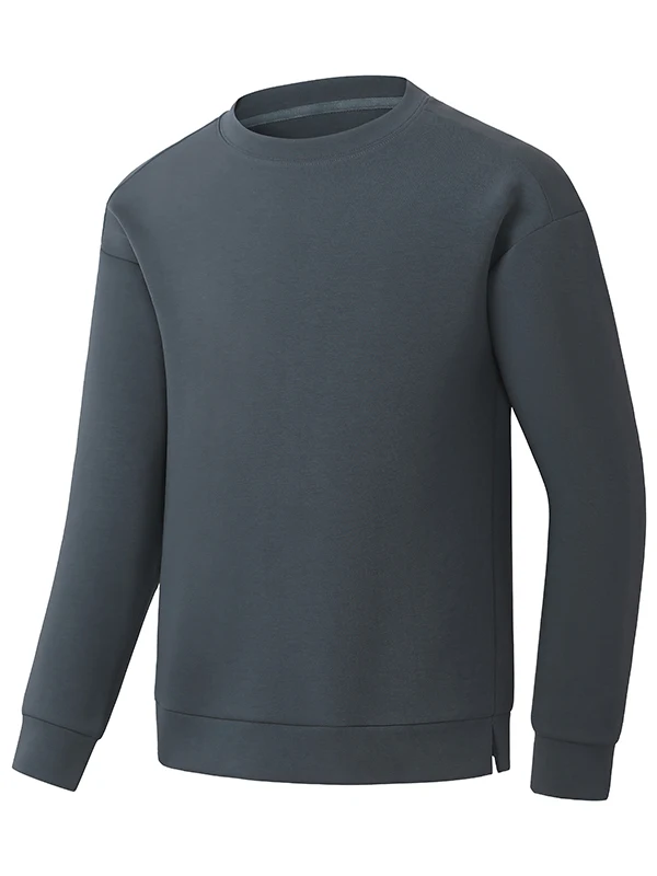 

Новая мужская толстовка 2025 года с круглым вырезом, повседневная, с длинным рукавом, свободного кроя, цветная, весна-осень, модная, в городском стиле, из хлопка