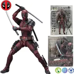 Deadpool PVC Action Figure Modelo, Presente Boneca Toy, KO Ver, Coleção SHF