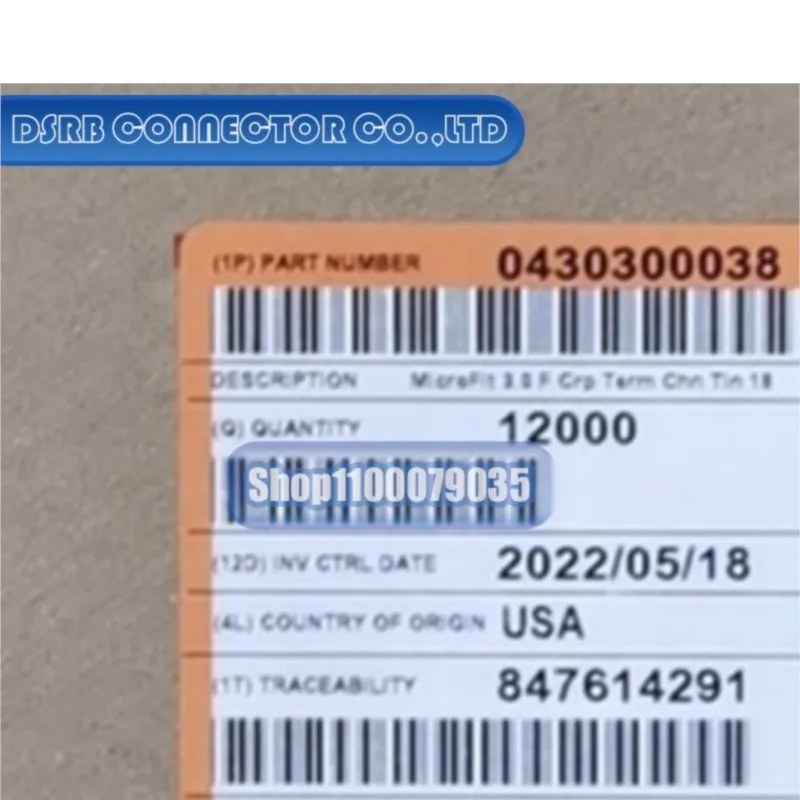 

200pcs/lot 43030-0038 50351-8000 50752-8400 61794-1 7114-4415-02 7158-3070-80 7160-8234 connector new original