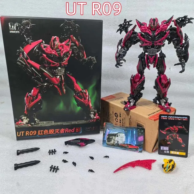 [Disponibile] Giocattolo Originale UniqueToys UT-R09 UTR09 Stinger Red Destroyer MPM, Action Figure Robot in Lega, Bestseller